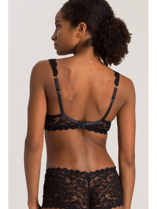 Soutien-gorge dentelle sans armatures noir MOMENTS