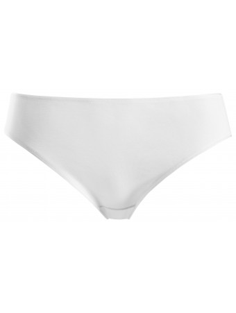 Hanro Slip Midi sans couture blanc COTON