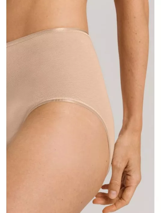 hanro Slip haut Maxi sans couture beige COTON hanro Slip haut Maxi sans couture beige COTON
