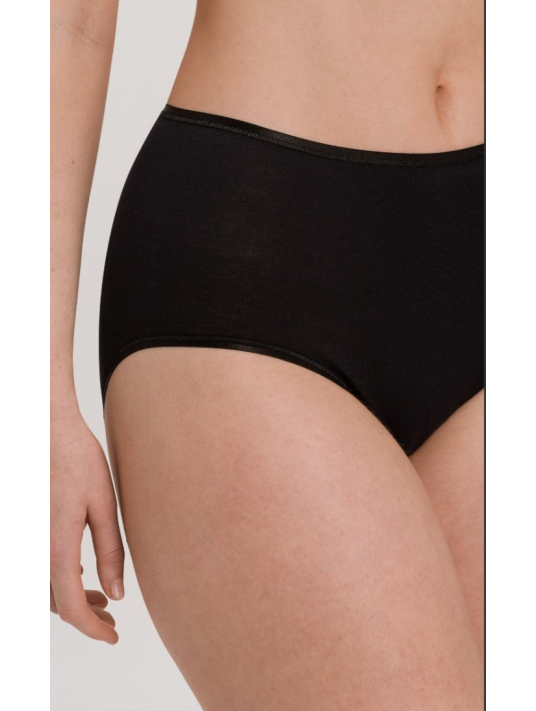 Hanro High Maxi Brief seamless COTTON black