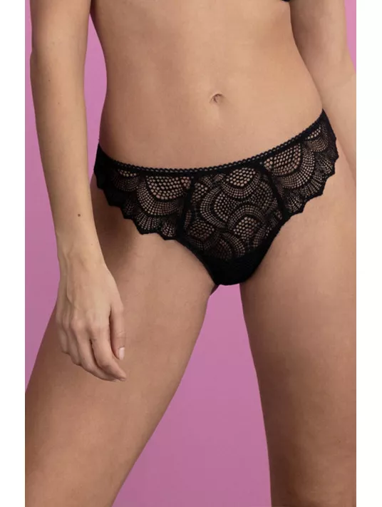 Antigel Tanga dentelle noir SEXY BOHÊME Antigel Tanga dentelle noir SEXY BOHÊME