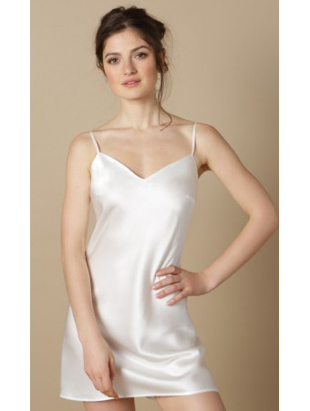 Marjolaine Silk slip natural TRACY