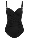 Feraud Maillot 1 pièce sculptant noir BEACH OCEAN