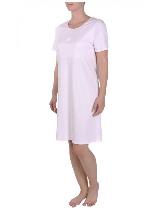Feraud Short sleeved cotton nightgown pink HIGH CLASS Feraud Short sleeved cotton nightgown pink HIGH CLASS