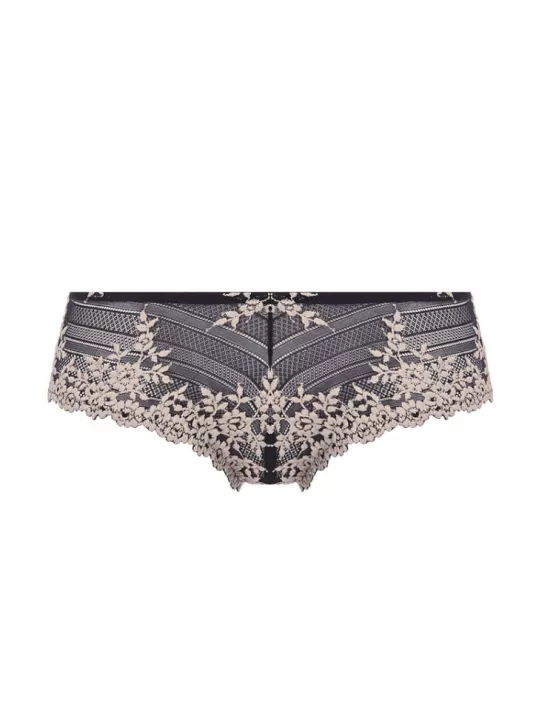 Wacoal Tanga noir EMBRACE LACE Wacoal Tanga noir EMBRACE LACE