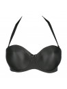Prima Donna Bandeau Bra black SATIN