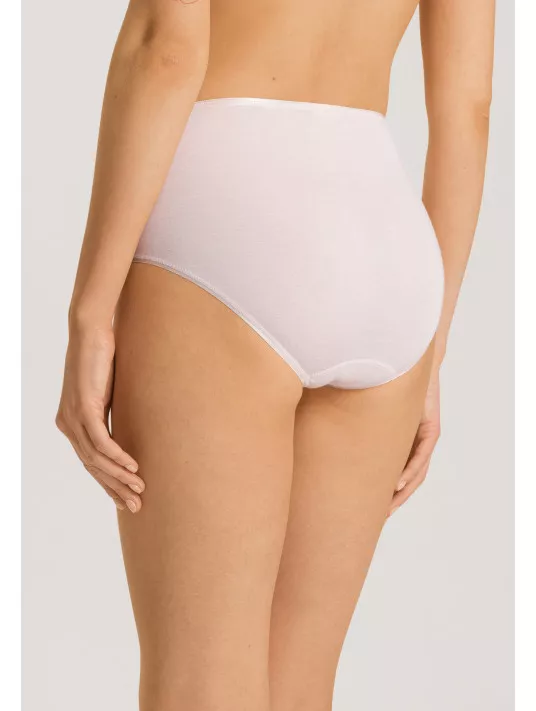 Hanro Slip haut Maxi sans couture rose COTON Hanro Slip haut Maxi sans couture rose COTON