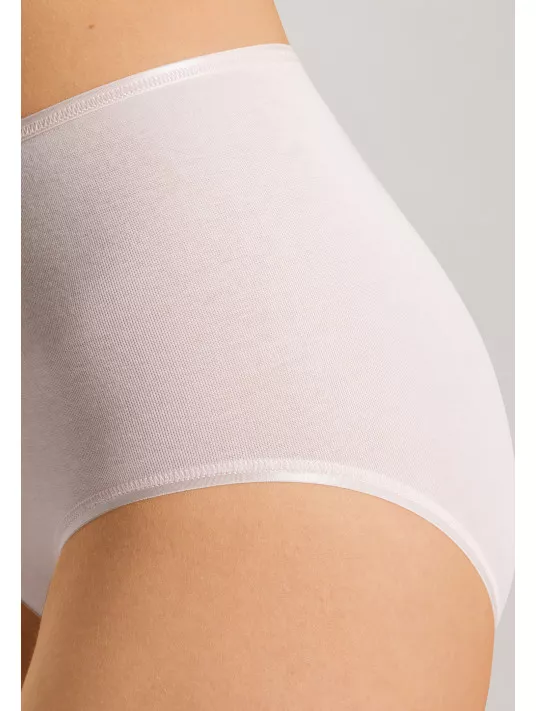 Hanro Slip haut Maxi sans couture rose COTON Hanro Slip haut Maxi sans couture rose COTON