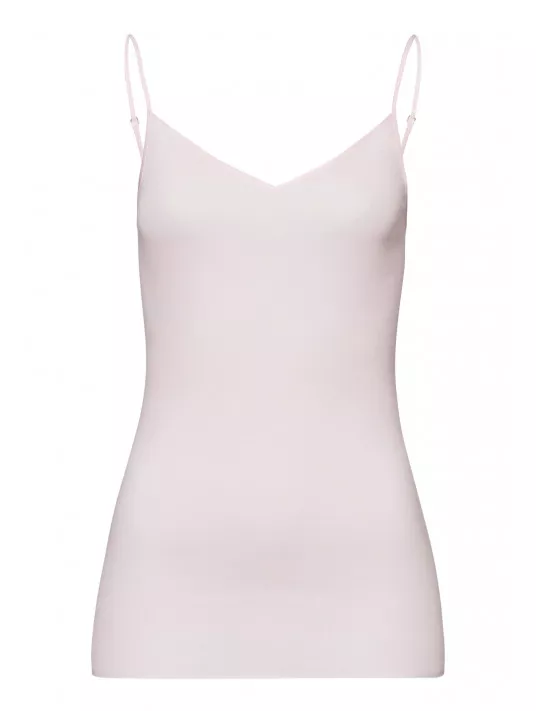 Hanro Spaghetti top pink COTTON Hanro Spaghetti top pink COTTON