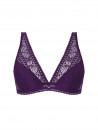 Antigel Soutien-gorge plunge prune ATELIER SEDUCTION