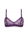 Antigel Soutien-gorge sans armatures prune ATELIER SEDUCTION