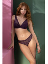 Antigel Soutien-gorge plunge prune ATELIER SEDUCTION