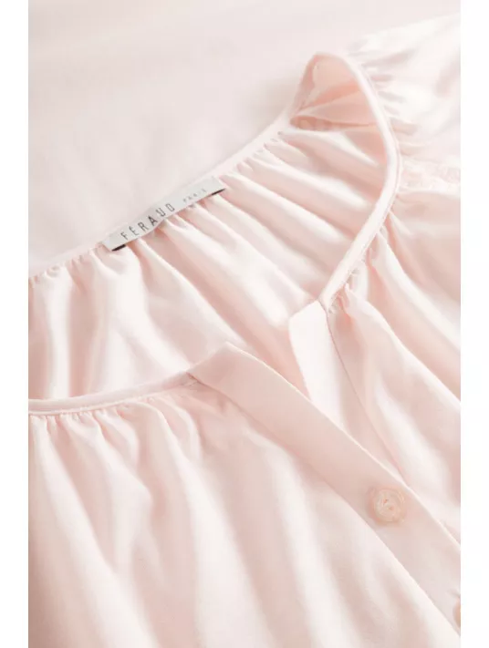 Feraud Chemise de nuit longue COTON Feraud Chemise de nuit longue COTON