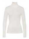 Long-sleeved turtleneck top WOOLEN SILK