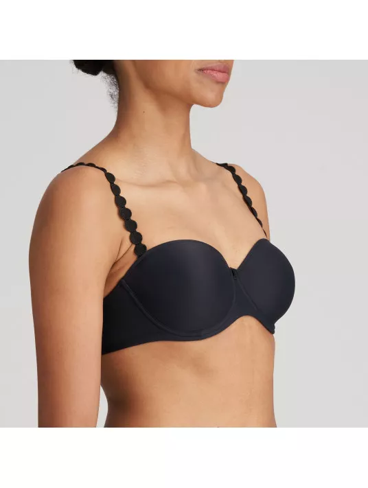 Marie Jo Bandeau bra black TOM Marie Jo Bandeau bra black TOM