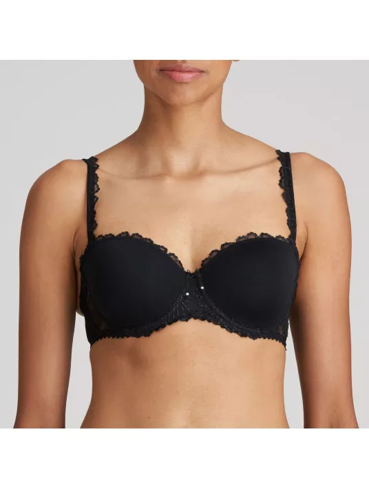 MARIE JO Soutien-gorge bandeau JANE noir MARIE JO Soutien-gorge bandeau JANE noir