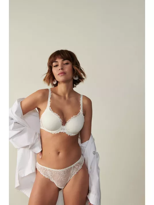 Marie jo Deep plunge bra natural JANE Marie jo Deep plunge bra natural JANE