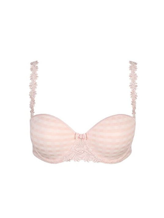 Marie JO Soutien-gorge bandeau rose AVERO