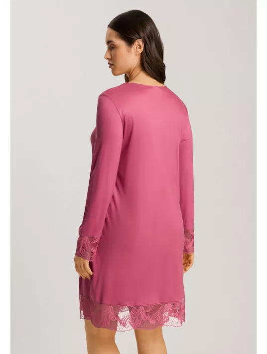 Chemise de nuit rose modal EVA Chemise de nuit rose modal EVA