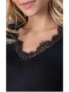 Moretta Top dentelle MODAL et CACHEMIRE