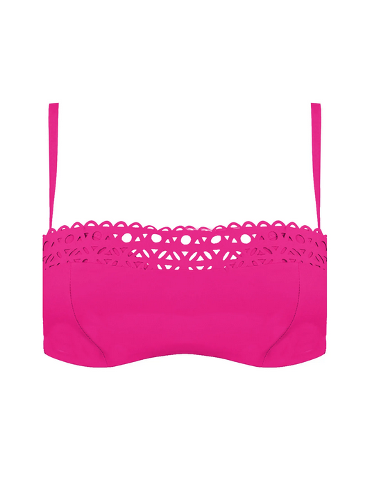 Bandeau AJOURAGE COUTURE fushia lise charmel