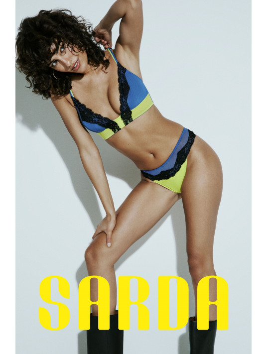 Andres Sarda Bralette blue BREMER Andres Sarda Bralette blue BREMER
