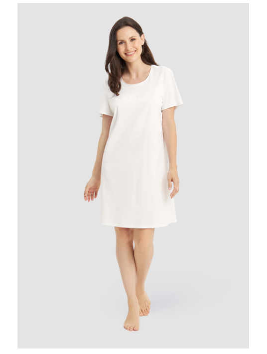 Feraud Short sleeved cotton nightgown HIGH CLASS