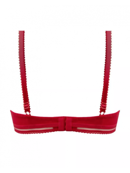 Antigel Underwired bra red STRICTO SENSUELLE