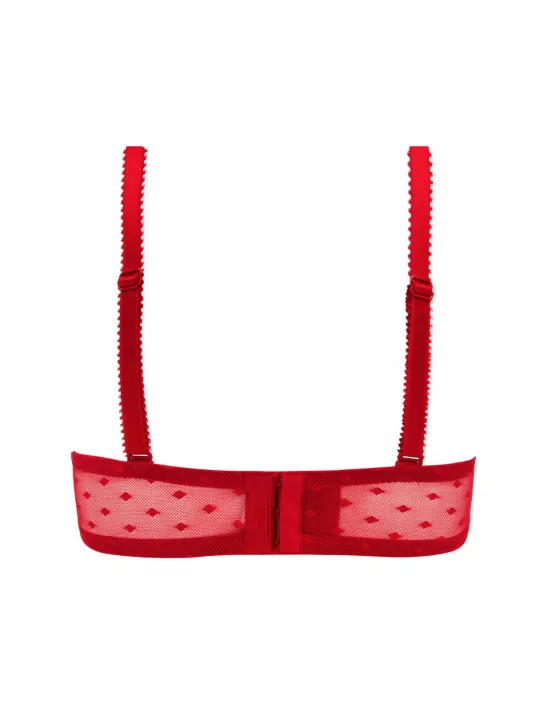 Antigel Bandeau bra red STRICTO SENSUELLE Antigel Bandeau bra red STRICTO SENSUELLE