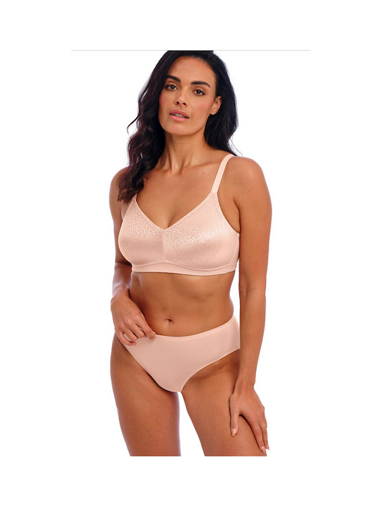 WACOAL underwired bra pink dust BACK APPEAL