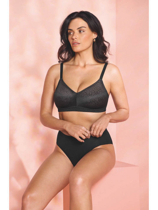 Soutien-gorge sans armatures noir BACK APPEAL