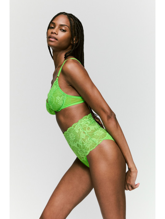 SARDA Culotte taille haute vert SHAVONNE