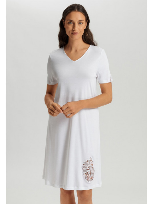 Hanro Short-sleeved nightgown cotton BELINA