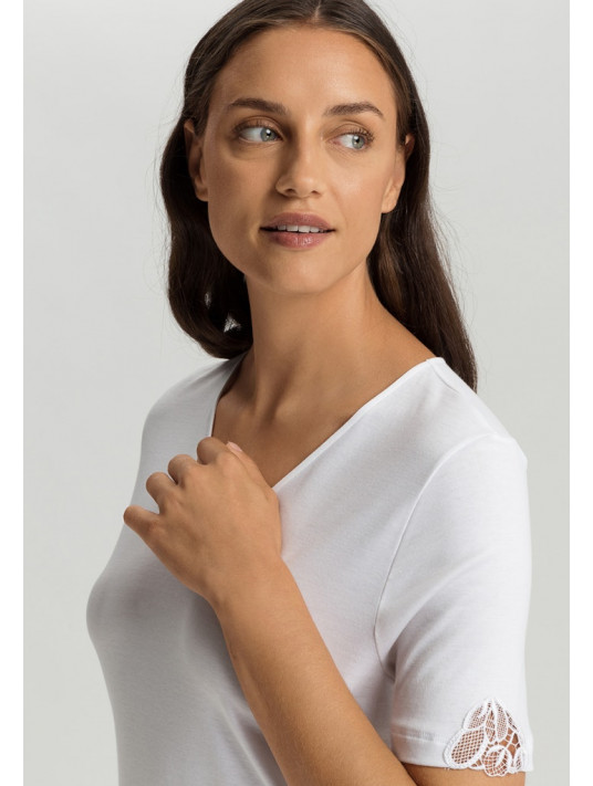 Hanro Short-sleeved nightgown cotton BELINA