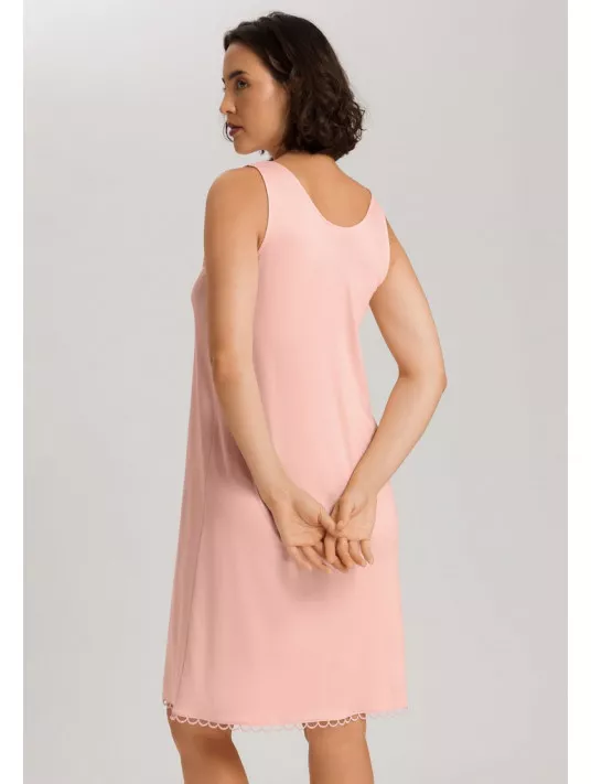 Hanro Chemise de nuit coton rose ANOUK Hanro Chemise de nuit coton rose ANOUK