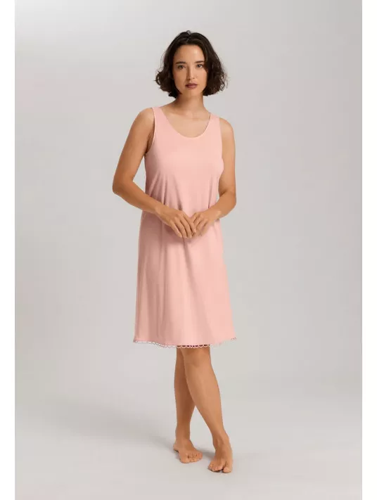 Hanro Chemise de nuit coton rose ANOUK Hanro Chemise de nuit coton rose ANOUK