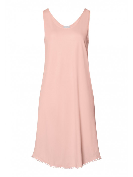HAnro Sleeveless pink cotton nightgown ANOUK