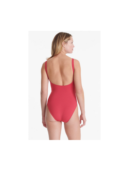ERES One-piece swimsuit coral ASIA