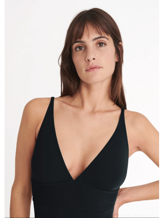 ERES Maillot une pièce noir LARCIN