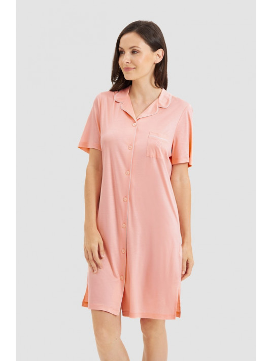 Feraud Butonned short-sleeved nightgown