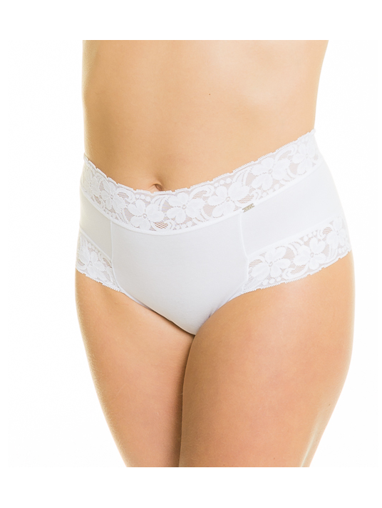 Avet White cotton hipster