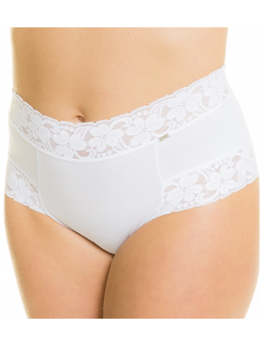 Avet White cotton hipster