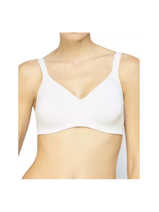 Soutien-gorge sans armatures coton blanc