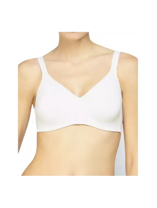 Avet White cotton wireless bra Avet White cotton wireless bra