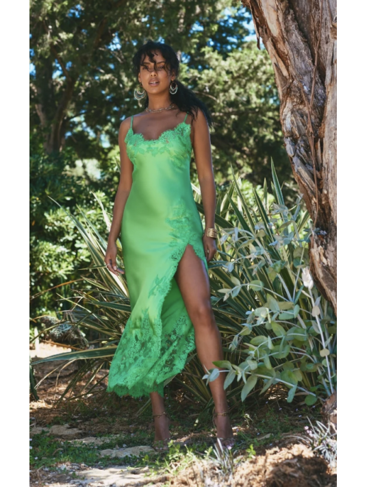 Marjolaine Nuisette longue fendue APOLLINE