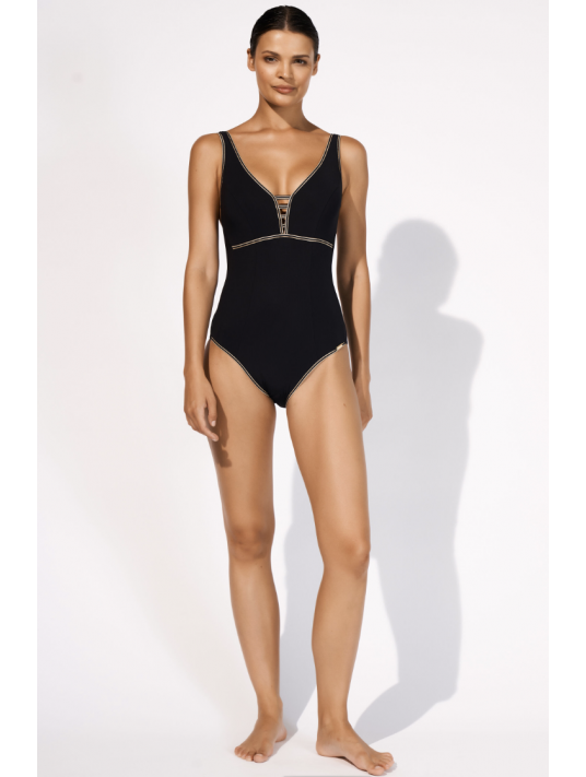 Maryan Mehlhorn Low plunge Swimsuit STRATUM