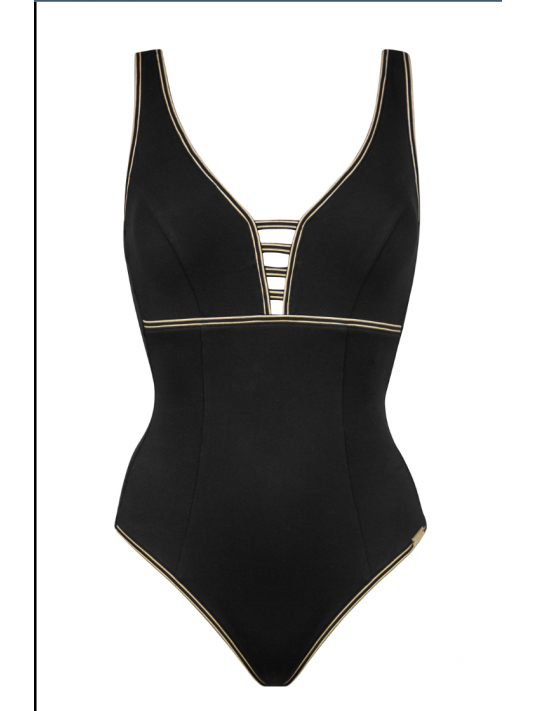 Maryan Mehlhorn Maillot une pièce décolleté STRATUM