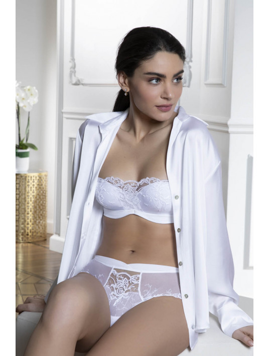 Lise cHarmel Bandeau blanc SOURCE BEAUTE