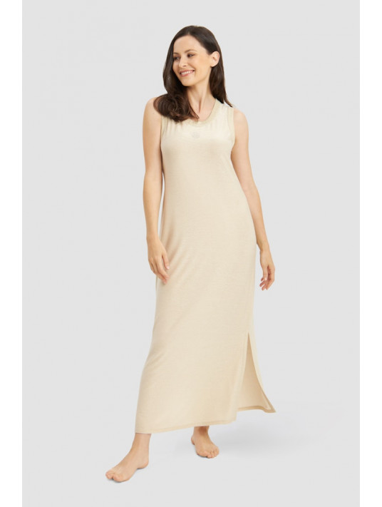 Golden sleeveless nightdress FERAUD
