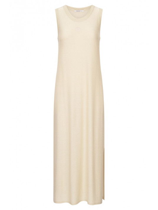 Long sleeveless Nightgown gold FERAUD